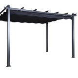 Pergola, Lazio, černá, 295 x 245 x 395