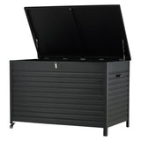 Box na polštáře Tiana, černá, 150x100