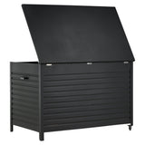 Box na polštáře Tiana, černá, 150x100