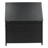 Box na polštáře Tiana, černá, 150x100