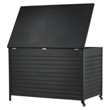 Box na polštáře Tiana, černá, 150x100