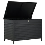 Box na polštáře Tiana, černá, 150x100