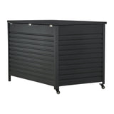 Box na polštáře Tiana, černá, 150x100