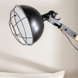 Stojací lampa Kick, černá, 190x30x30
