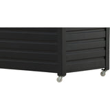 Box na polštáře, Elsa, černá, 130x60