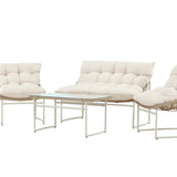 Sedací souprava Tina - Béžová / Béžová