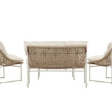 Sedací souprava Tina - Béžová / Béžová