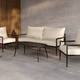 Taromina Lounge Set - černá / béžová