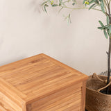 Box na polštáře Trento, přírodní barva, 53x53