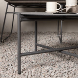 Davao Loungeset Steel - tmavě šedá / hnědá