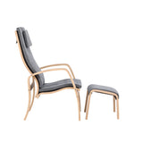 Lounge křeslo, Grötö, tmavě šedá, 80X63X104