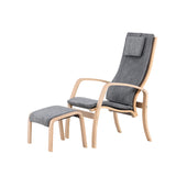 Lounge křeslo, Grötö, tmavě šedá, 80X63X104
