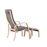 Lounge křeslo, Grötö, tmavě šedá, 80X63X104