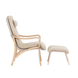Lounge křeslo, Fårö, hnědá, 89X60X107