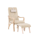 Lounge křeslo, Fårö, hnědá, 89X60X107