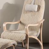 Lounge křeslo, Fårö, hnědá, 89X60X107