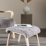 Lounge křeslo, Fårö, světle šedá, 89X60X107
