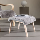 Lounge křeslo, Fårö, světle šedá, 89X60X107