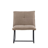 Lounge křeslo, Madison, hnědá, 77X59X79