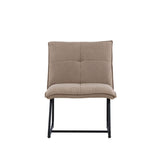 Lounge křeslo, Madison, hnědá, 77X59X79