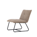 Lounge křeslo, Madison, hnědá, 77X59X79