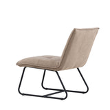 Lounge křeslo, Madison, hnědá, 77X59X79