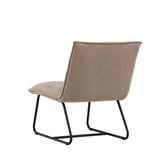 Lounge křeslo, Madison, hnědá, 77X59X79