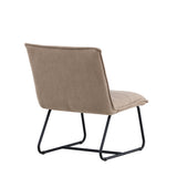 Lounge křeslo, Madison, hnědá, 77X59X79