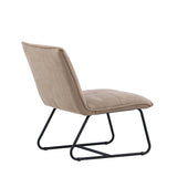 Lounge křeslo, Madison, hnědá, 77X59X79