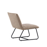 Lounge křeslo, Madison, hnědá, 77X59X79
