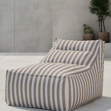 Lounge křeslo, Redang, bílá, 118x94x83