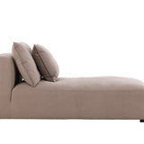 Lounge křeslo, Malö, hnědá, 100*169*80