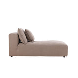 Lounge křeslo, Malö, hnědá, 100*169*80