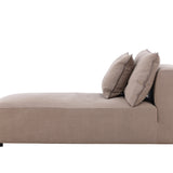 Lounge křeslo, Malö, hnědá, 100*169*80