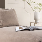 Lounge křeslo, Malö, hnědá, 100*169*80