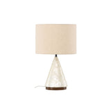 Stolní lampa, Donsö, světle šedá, ø35