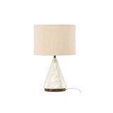 Stolní lampa, Donsö, světle šedá, ø35