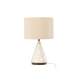 Stolní lampa, Donsö, světle šedá, ø35