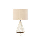 Stolní lampa, Donsö, světle šedá, ø35