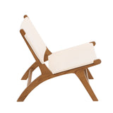 Lounge křeslo, Rike, přírodní barva, 65x80x65cm