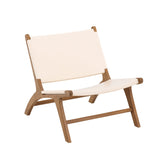 Lounge křeslo, Rike, přírodní barva, 65x80x65cm