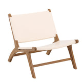 Lounge křeslo, Rike, přírodní barva, 65x80x65cm