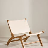 Lounge křeslo, Rike, přírodní barva, 65x80x65cm