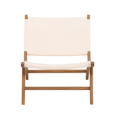Lounge křeslo, Rike, přírodní barva, 65x80x65cm