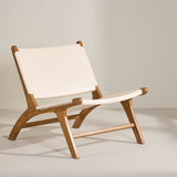 Lounge křeslo, Rike, přírodní barva, 65x80x65cm