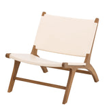 Lounge křeslo, Rike, přírodní barva, 65x80x65cm
