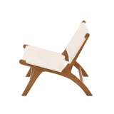 Lounge křeslo, Rike, přírodní barva, 65x80x65cm