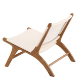 Lounge křeslo, Rike, přírodní barva, 65x80x65cm