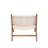Lounge křeslo, Rike, přírodní barva, 65x80x65cm