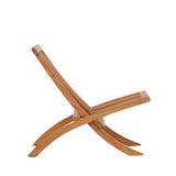 Lounge křeslo Kenya, přírodní barva